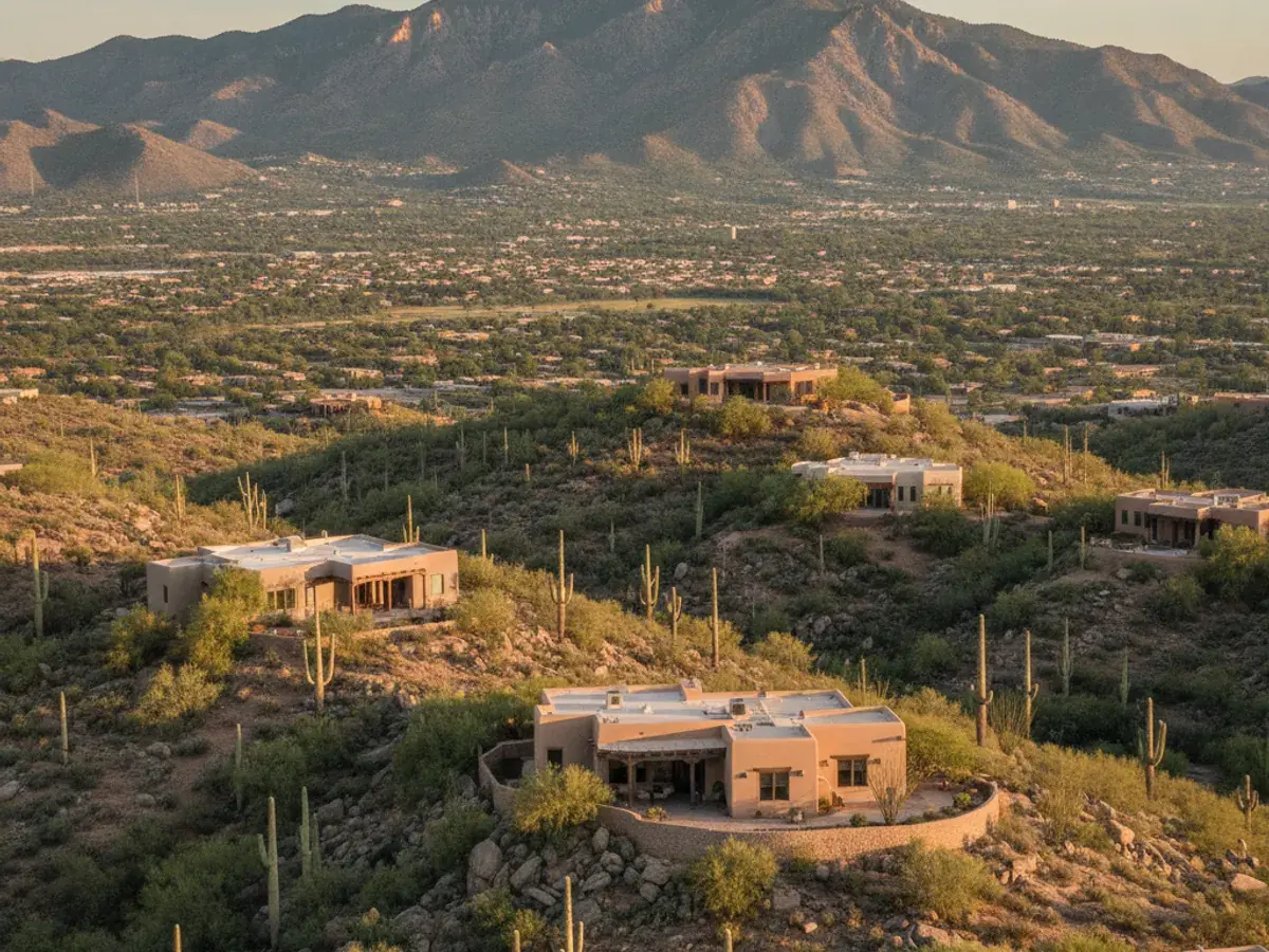 Casas en la zona de Catalina Foothills y Mount Lemmon, cerca de Summerhaven y Mount Lemmon, en el área de Tucson